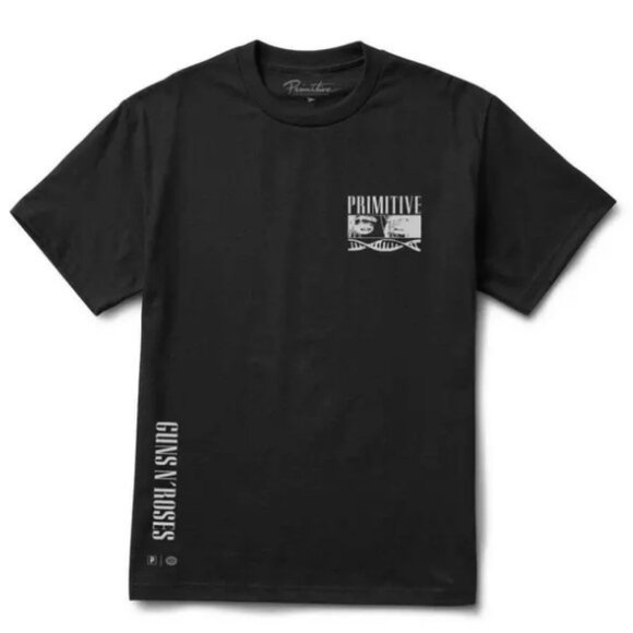 Guns N' Roses X Primitive Night Train Tee NWT Sz M - Picture 2 of 4